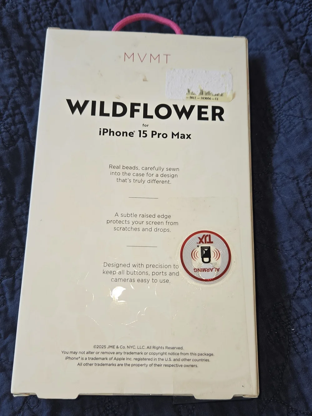 NIB, Wildflower Limited Edition Butterfly Beaded iPhone 15 Pro Max Case. CP